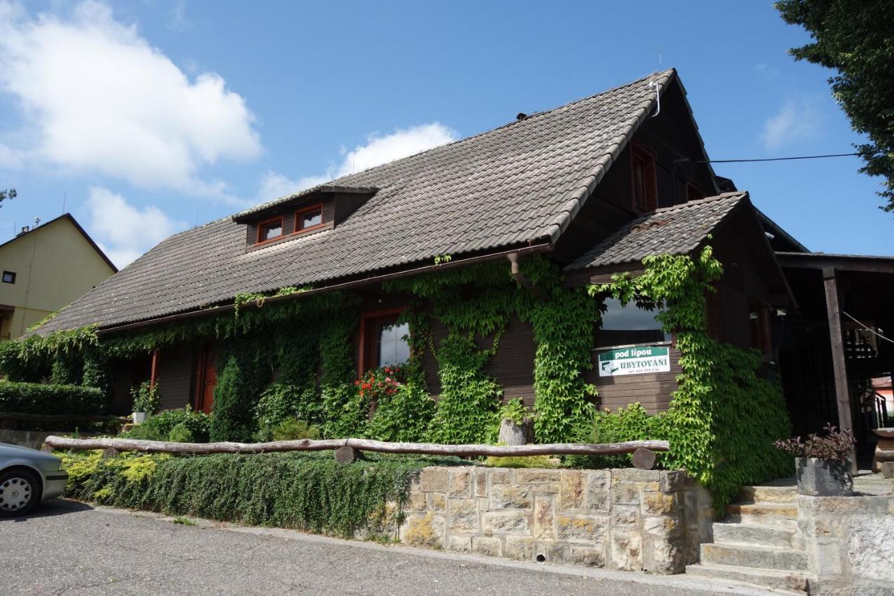 Pod Lipou Hotel Dolni Brusnice Bagian luar foto